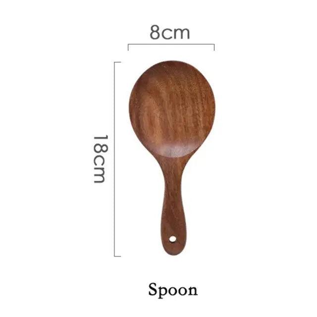 Lena - Bamboo Serving Set