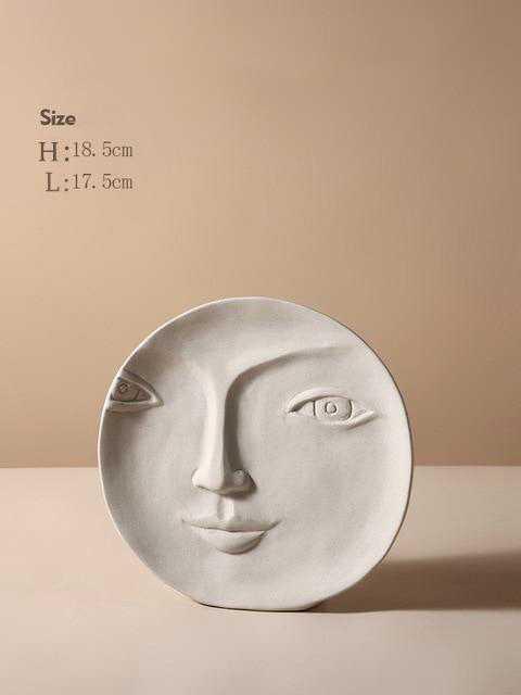 Linnea - Nordic Ceramic Face Vase