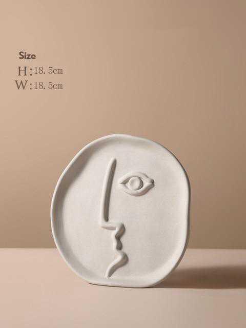 Linnea - Nordic Ceramic Face Vase
