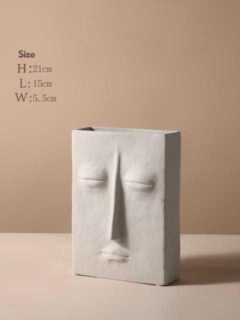 Linnea - Nordic Ceramic Face Vase