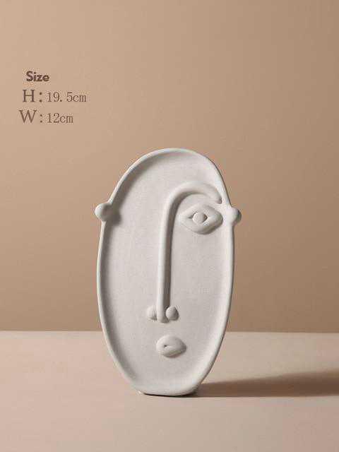 Linnea - Nordic Ceramic Face Vase