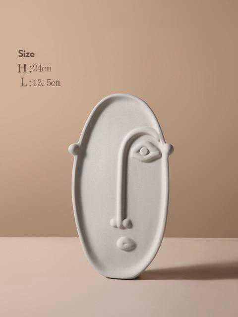 Linnea - Nordic Ceramic Face Vase