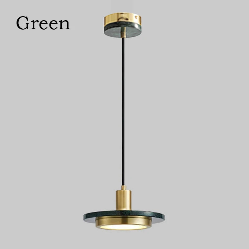 DecorBites™ LED Marble Pendant Lights: Luxury Home Decor Chandelier for Dining Table and Bedroom