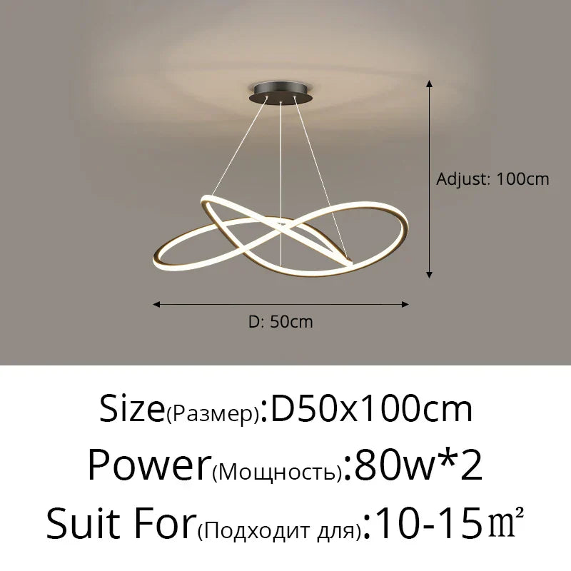 DecorBites™ LED Pendant Lights for Living Dining Study Room Indoor Lighting