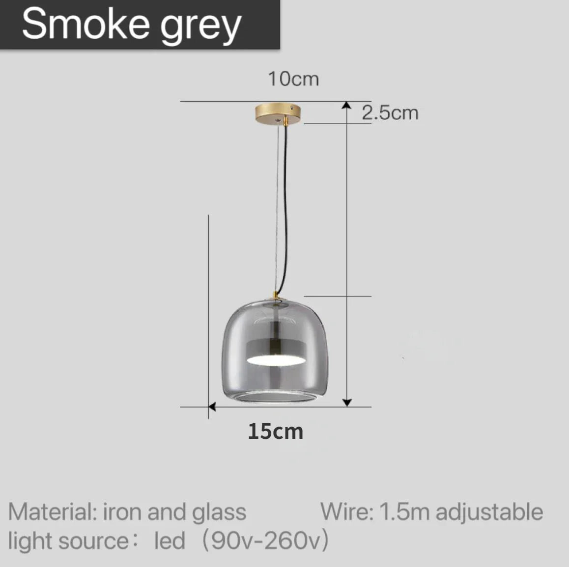 Astrid - Modern Nordic Glass Pendant Light