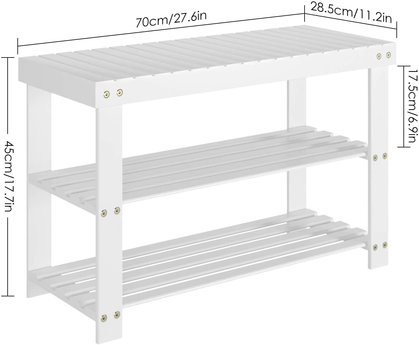 Olov - Shoe Rack for Entryway Small Shoe Rack