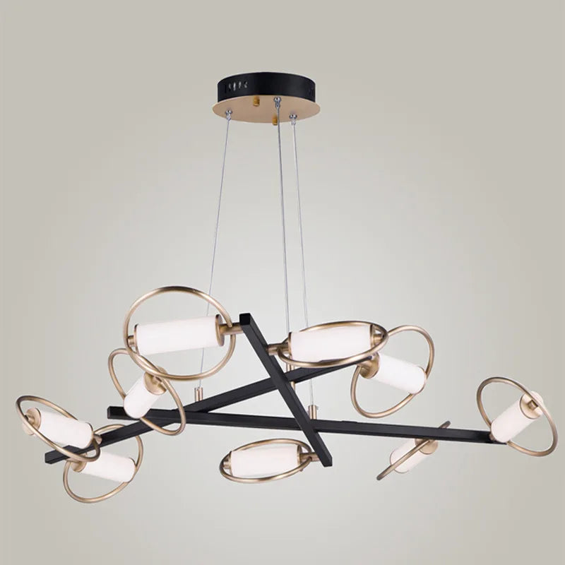 DecorBites™ Circular Ring LED Ceiling Chandelier for Home Decor & Lighting Fixtures