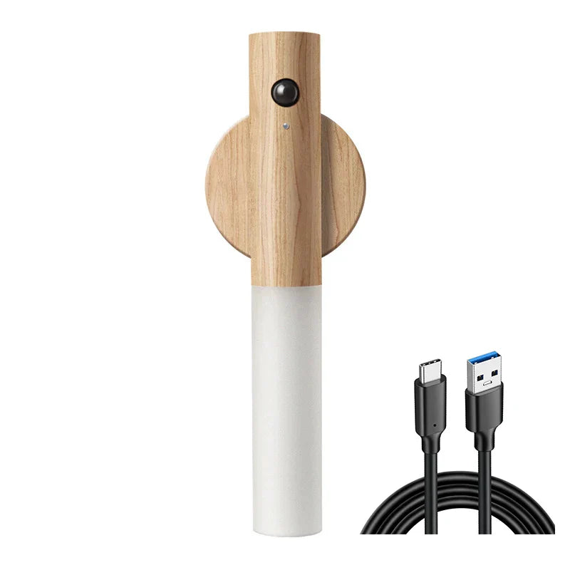 DecorBites™ LED Motion Sensor Light Baton Nightlight for Bedroom Closet with USB Recharge