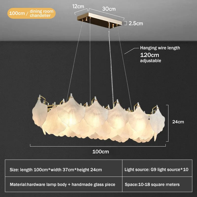 Lámparas colgantes LED circulares de cristal DecorBites™ para una decoración moderna y lujosa de salas de estar y comedores.