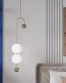 DecorBites™ Black & Gold Minimalist Iron Chandelier - Modern Nordic Design Lighting