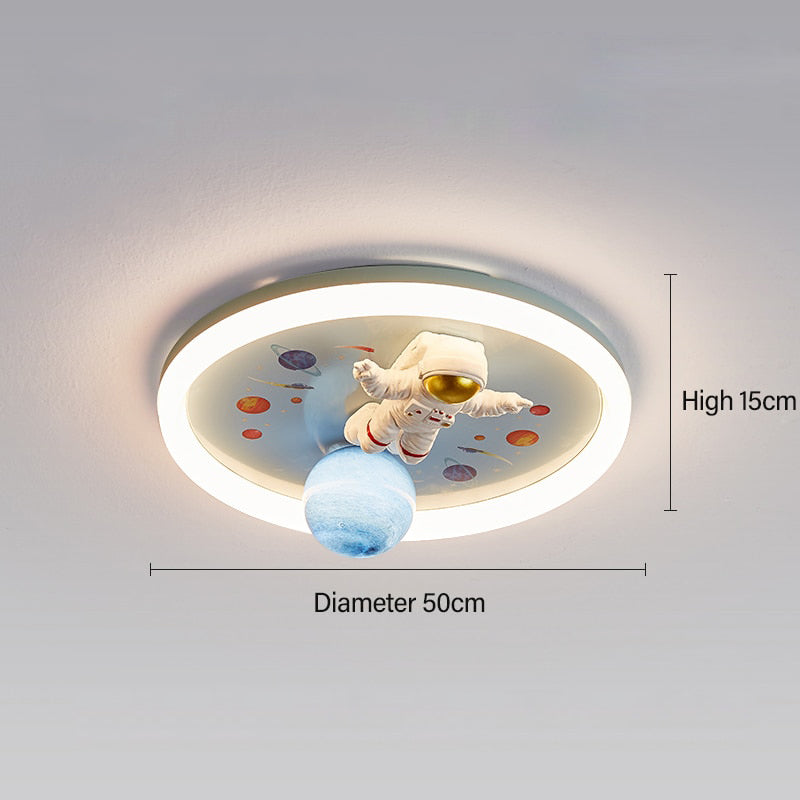 Alpo - Space Flush Mount Light Childrens Lighting