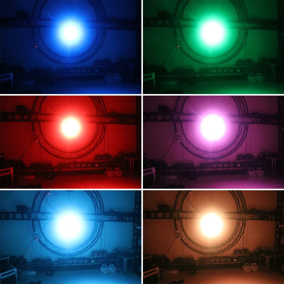 Decorbites™ 4x8W Mini RGBW LED Bühnen-Par-Licht für Party, DJ, Tanz - Weihnachten, Hochzeit, Bar
