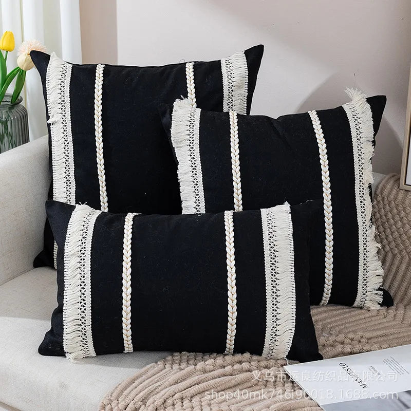 DecorBites™ Bohemia Tassel Cushion Cover - 45x45cm/30x50cm