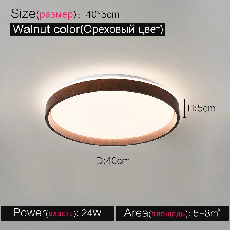 DecorBites™ Ceiling Lamp: Modern LED Light for Bedroom, Dining Room, and Study