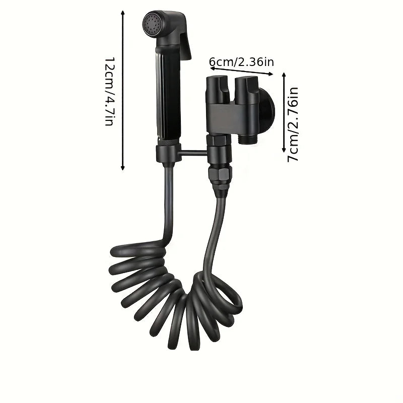 DecorBites™ High Pressure Bidet Sprayer for WC - Hygienic Bathroom Set