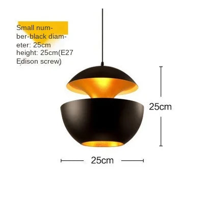 DecorBites™ Industrial Style LED Pendant Light for Restaurant, Kitchen, and Home Decor