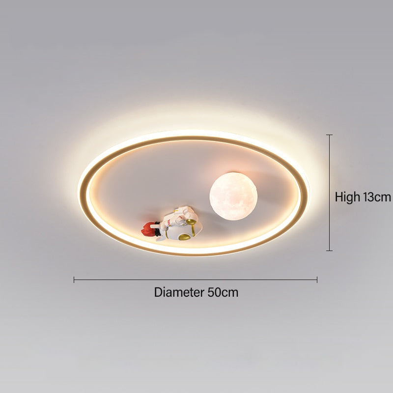 Alpo - Space Flush Mount Light Childrens Lighting
