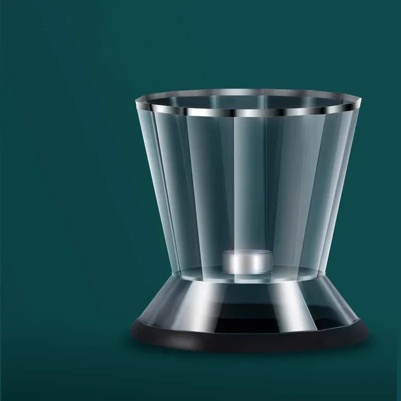 DecorBites™ Diamond Glass Syrup Honey Dispenser Kitchen Seasoning Container Jar