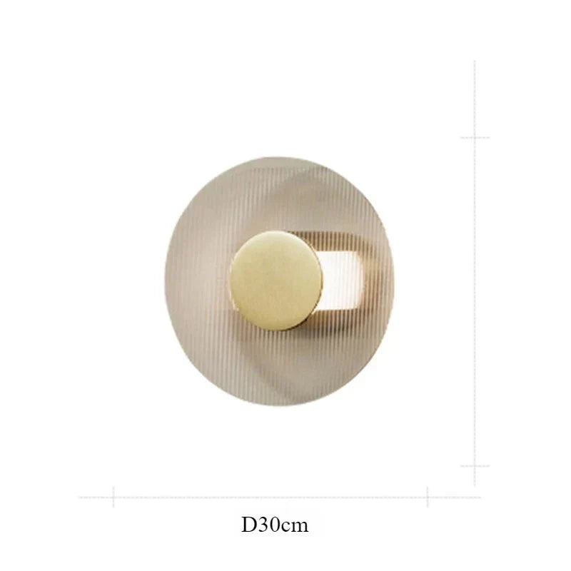 DecorBites™ Elegant Glass Wall Lamp for Bedroom, Living Room - Retro Designer Luxury Lighting