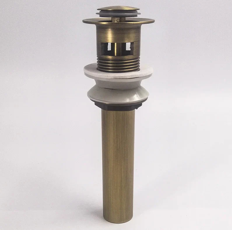 مصفاة حوض من النحاس العتيق من DecorBites™ - ملحق حمام