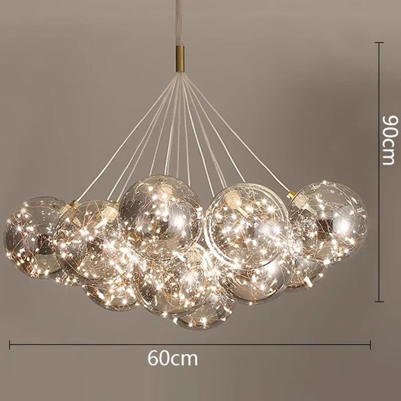 DecorBites™ LED Pendant Light Chandeliers for Living & Dining Room Decor