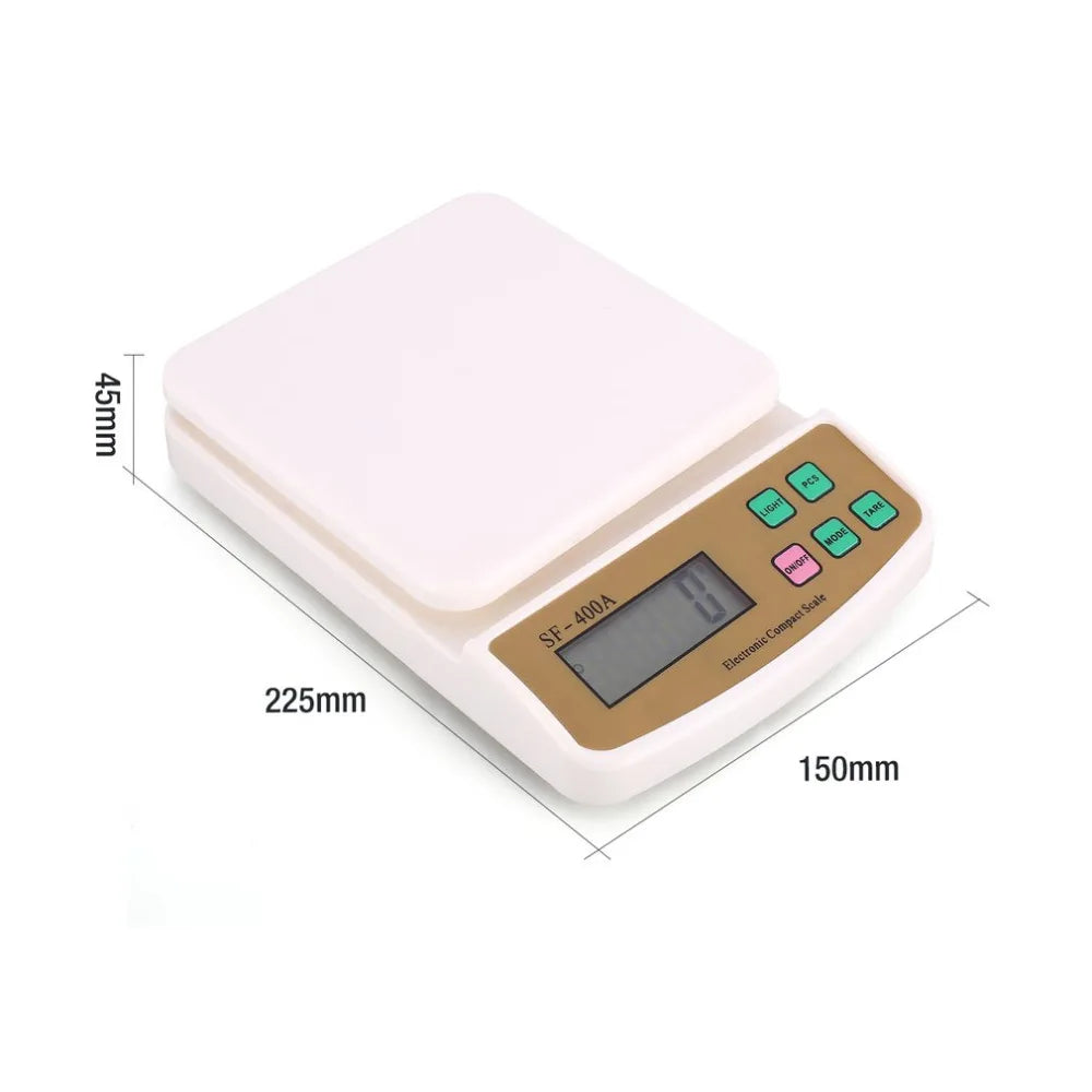 DecorBites™ Kitchen Scale 10000g Precision for Baking Food Tea-leaf Measuring