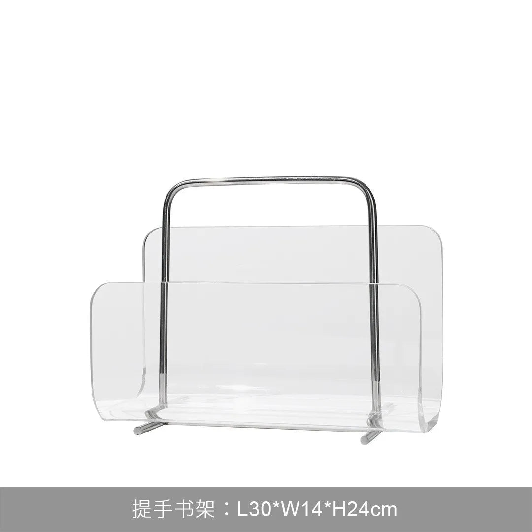 DecorBites™ Desktop Bookshelf Organizer for Home Office Decoration