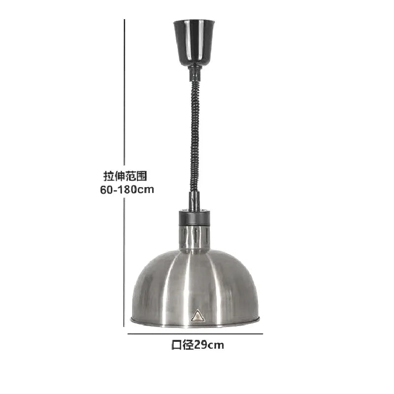 DecorBites™ Electric Telescopic Heat Lamp for Food Preservation in Restaurants