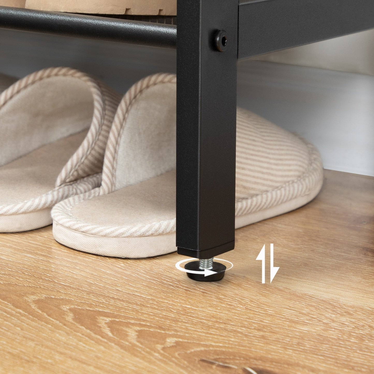 Albin - Shoe Rack for Entryway Metal Shoe Rack Small Shoe Rack