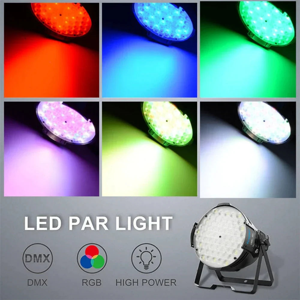 Decorbites™ Luz LED Par con Soporte para Iluminación de Bodas, Fiestas y Escenarios