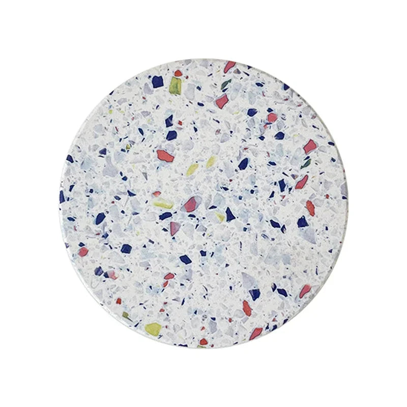 DecorBites™ Diatomite Coaster: Quick-drying & Non-slip Mug Mat for Table Decoration & Insulation