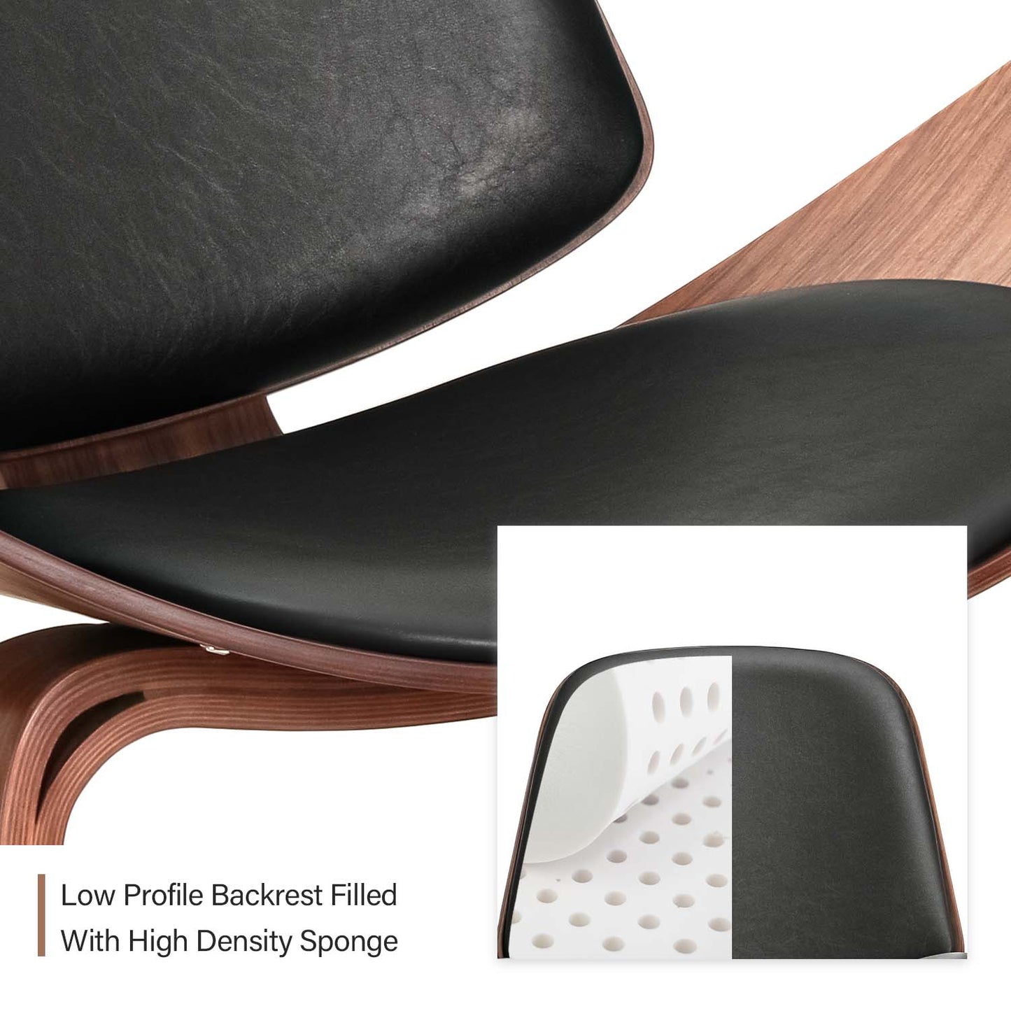 Dagmar - Modern Nordic Wooden Chair Accent Chairs Reading Chair