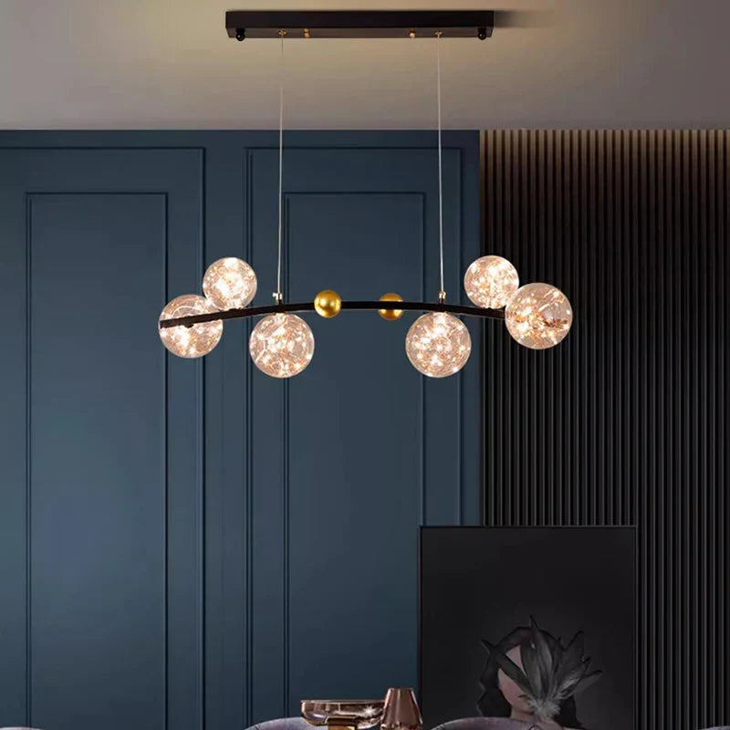 DecorBites™ LED Pendant Light Chandeliers for Modern Home Decor - Indoor Living Room & Dining Room Lighting