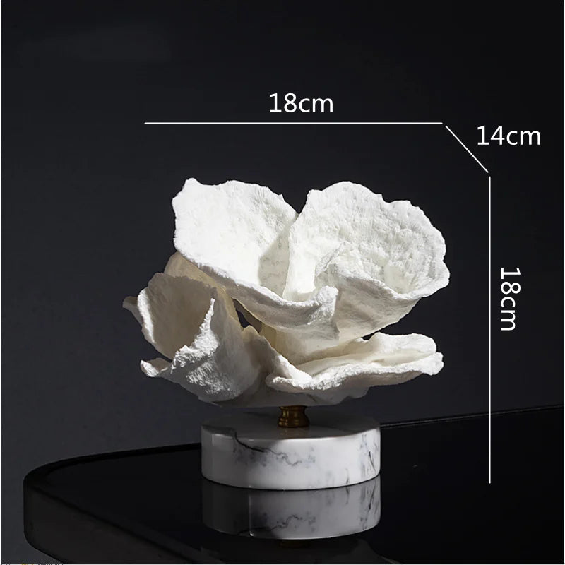 زينة محاكاة الشعاب المرجانية من DecorBites™، ديكور محيطي اصطناعي لإكسسوارات المنزل