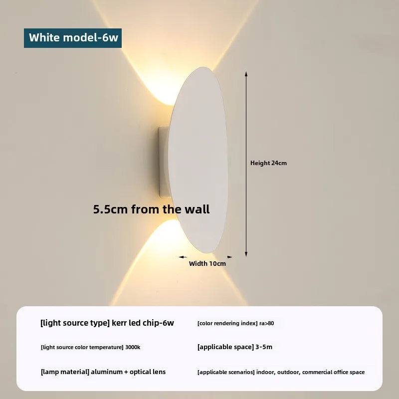 DecorBites™ LED Outdoor Porch Wall Light – Waterproof Design for Patio, Garden, Balcony