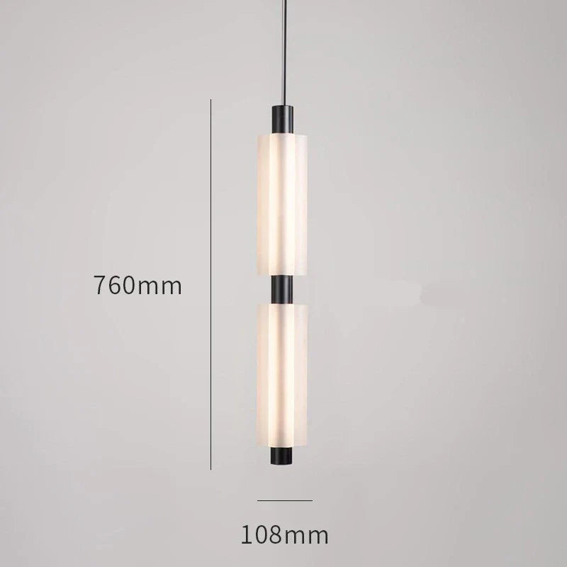 DecorBites™ Acrylic Minimalist Pendant Lights | Contemporary LED Bedside Lamp for Restaurant and Industrial Decor