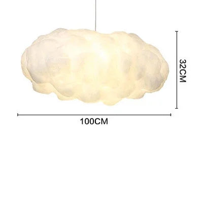 DecorBites™ Cloud Cotton Pendant Light Chandelier for Living Dining Room