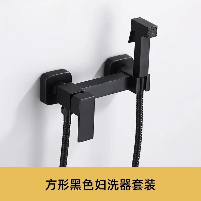 DecorBites™ Brass Bidet Spray Gun Set for Hot/Cold Water - Bathroom Accessory