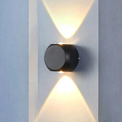 DecorBites™ مصباح حائط LED بقوة 4 وات للديكور المنزلي وشمعدانات الحدائق الخارجية