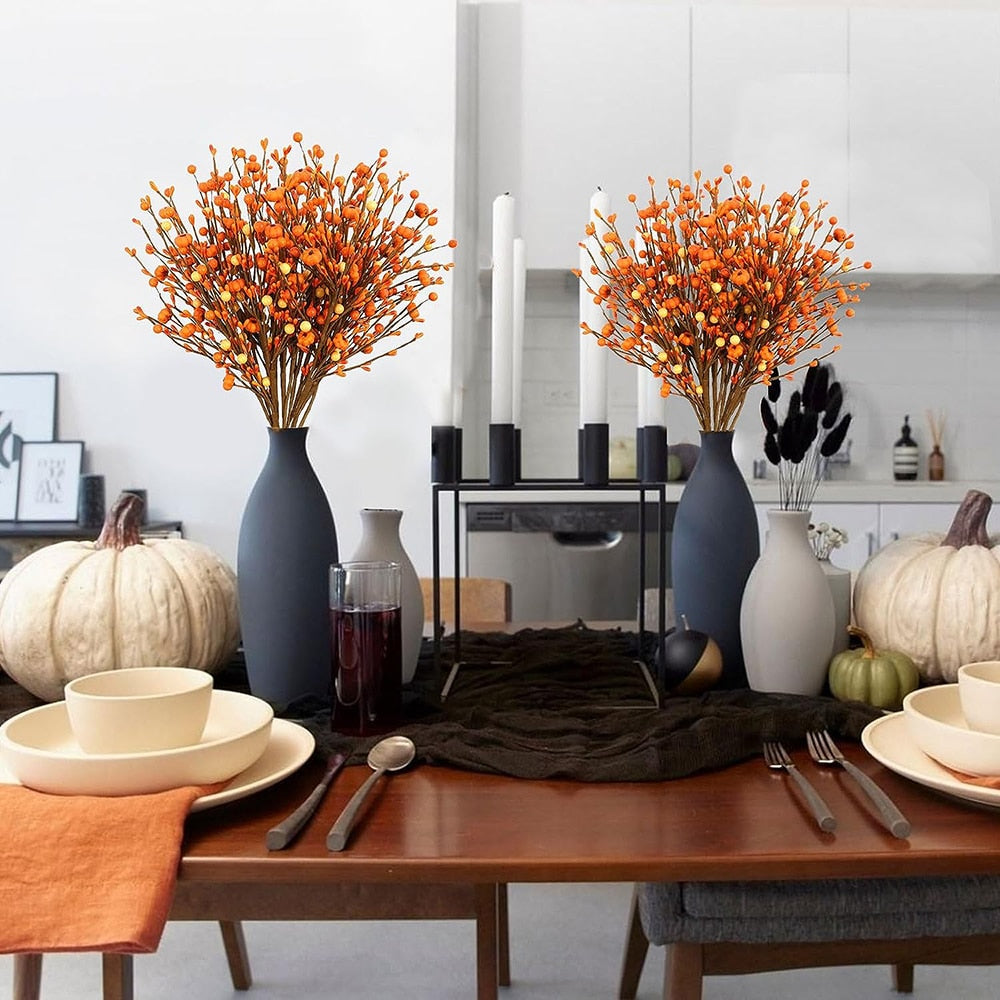 Asger - Artificial Berry Stems Fall Decor Sale Bedroom Decor Fall Home Decor Fall Decor 2023