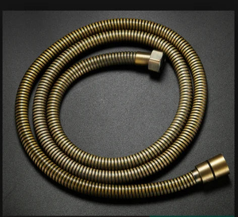 رأس دش يدوي بتصميم عتيق من DecorBites™ | فوهة مطر عالية الضغط لتوفير المياه