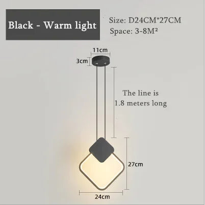 Lámparas colgantes LED de cristal DecorBites™ para decoración e iluminación modernas del hogar