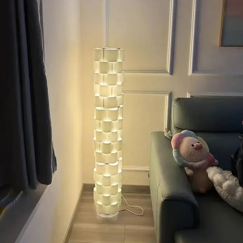 DecorBites™ Elegant Luxury Vertical Floor Lamp for Living Room, Bedroom, and Sofa Decor