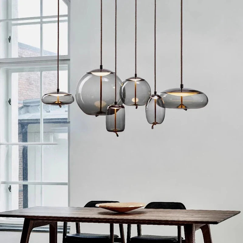 DecorBites™ LED Pendant Light Chandelier for Modern Living and Dining Room Lighting