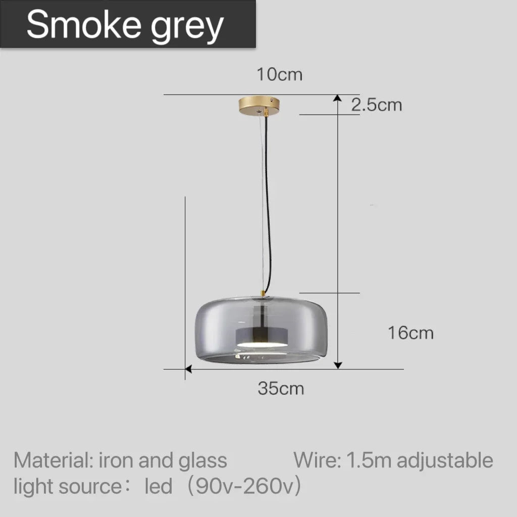 Astrid - Modern Nordic Glass Pendant Light