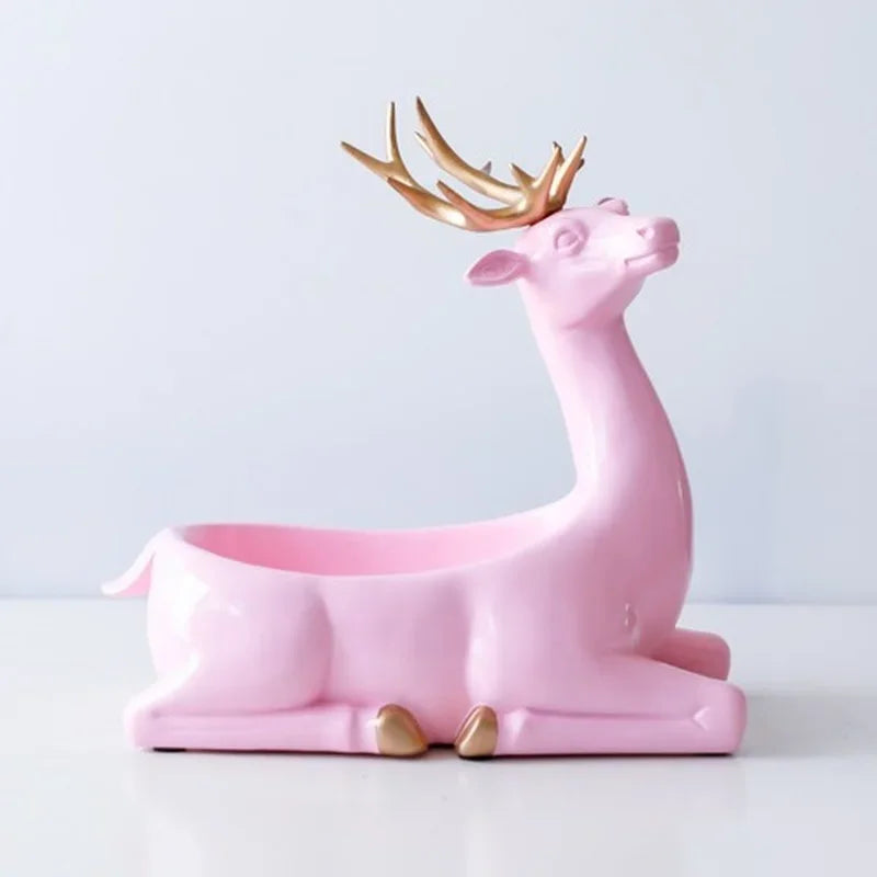 DecorBites™ Elegant Resin Deer Key Storage & Home Decoration Ornaments