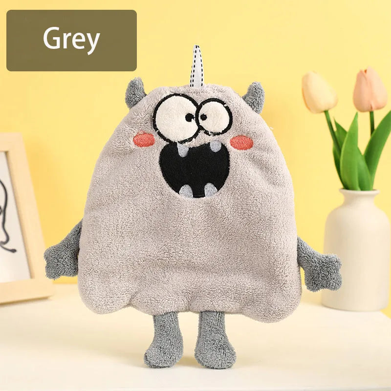 DecorBites™ Kitchen Hand Towel: Soft & Absorbent Coral Velvet Cleaning Cloth, Creative New Year Gift