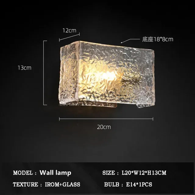 DecorBites™ LED Ripples Glass Chandelier: Modern Luxury for Living Room, Bedroom, Kitchen, Bar