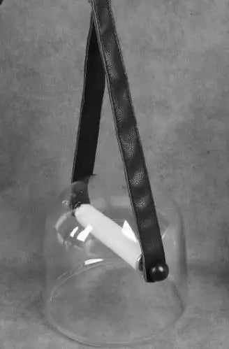 ديكوربايتس™ مصابيح زجاجية معلقة مصنوعة من الجلد للمطبخ وغرفة المعيشة وغرفة النوم