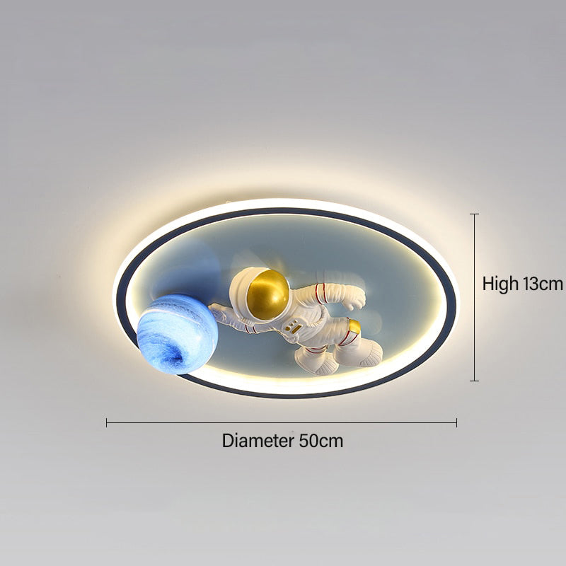 Alpo - Space Flush Mount Light Childrens Lighting